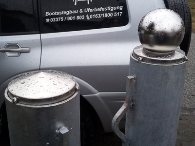 Abdeckung Gründungspfahl